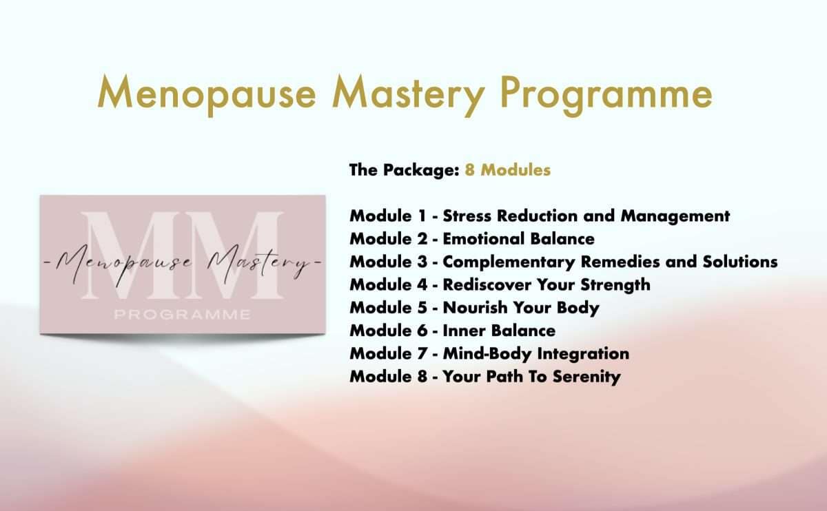 Menopause Mastery Programme Soul Sparkle Programme